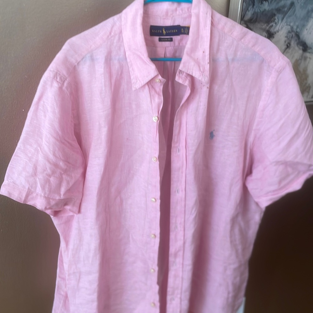Linen Polo shirt